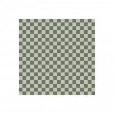 Victorian Chequer Pack Green and White 14.6cm x 14.6cm (Full Set Deal)