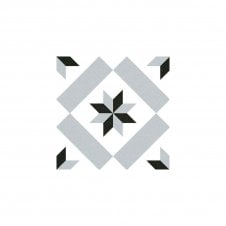 Calvet Gris 20cm x 20cm Floor Tile