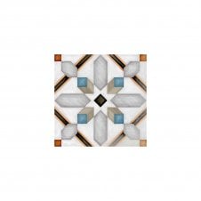 Demel Multicolour 20cm x 20cm Wall & Floor Tile