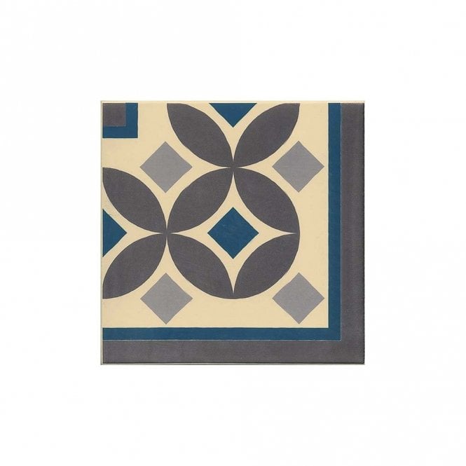 Vives Guell Corner Tile 20cm x 20cm Floor Tile 1900