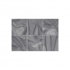 Mankai Silver Grey 23cm x 33.5cm Wall Tile