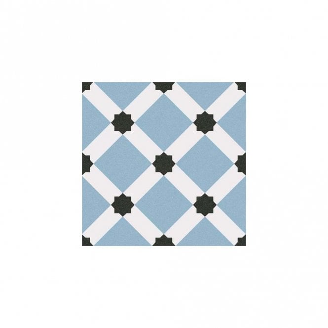 Vives Palau Celeste 20cm x 20cm Floor Tile