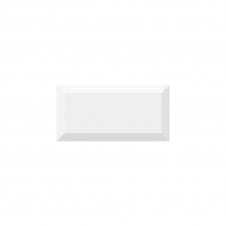 Premium Metro Brick Gloss Ice White 10cm x 20cm Wall Tile