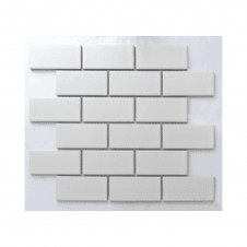 White Matt Bond Tiles 4.5cm X 9.5cm Wall & Floor Tile