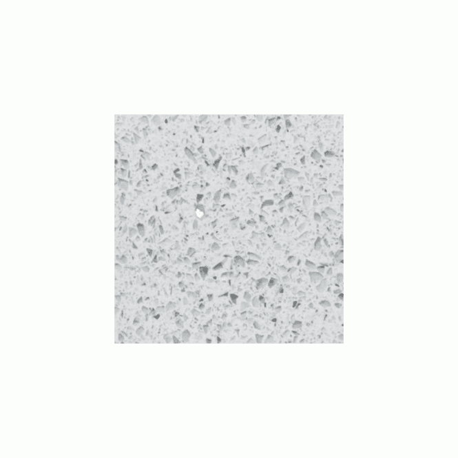 White Quartz 40cm x 40cm Wall & Floor Tile