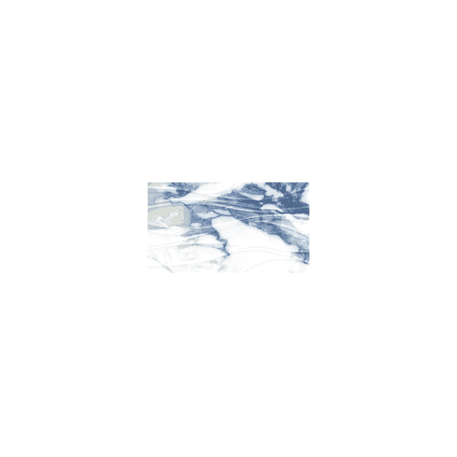 Windsor Blue Decor 25cm x 50cm Wall Tile