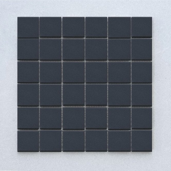 Winston Midnight Mosaic Tile 30.6cm x 30.6cm Wall & Floor Tile