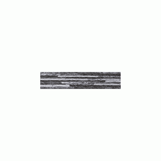 Zegna Gris Decor 10cm x 50cm Wall Tile